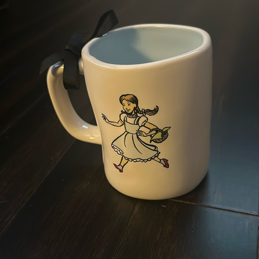 Rae Dunn Wizard of Oz Dorothy Follow Your Own Path Coffee Tea Mug